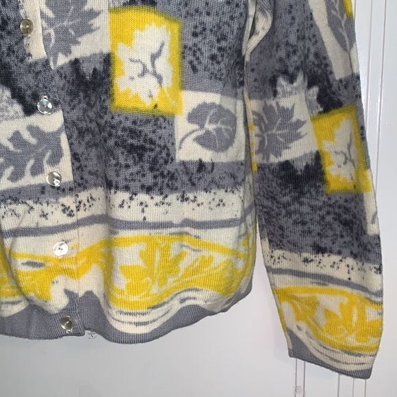 Vtg 60s Petti Glen cardigan sweater - Picture 3 of 7